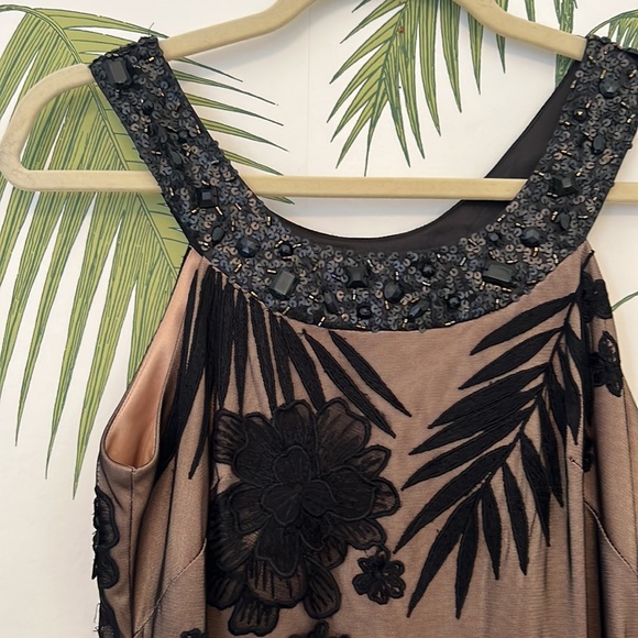 Sue Wong formal knee length cocktail length dress - Picture 2 of 7